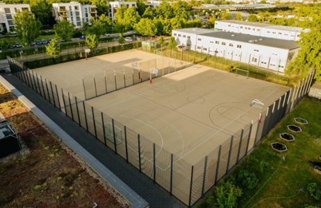 Sportplatz der Gesamtschule Leonardo-da-Vinci 